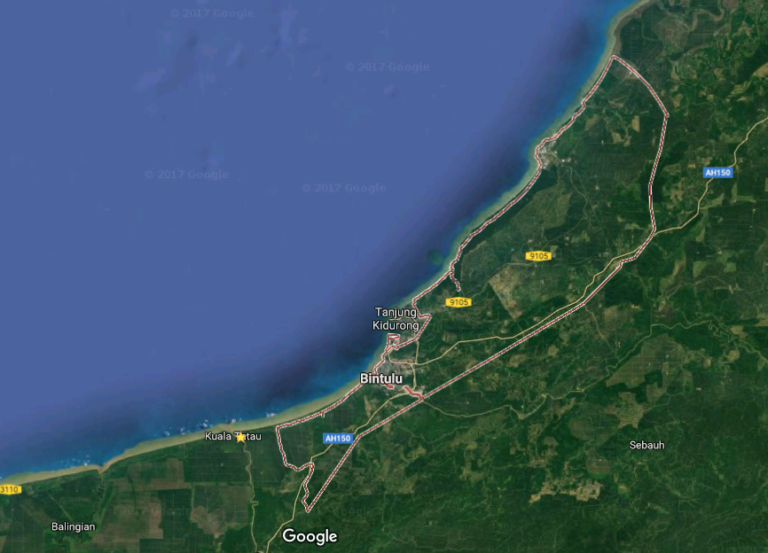 bintulu map