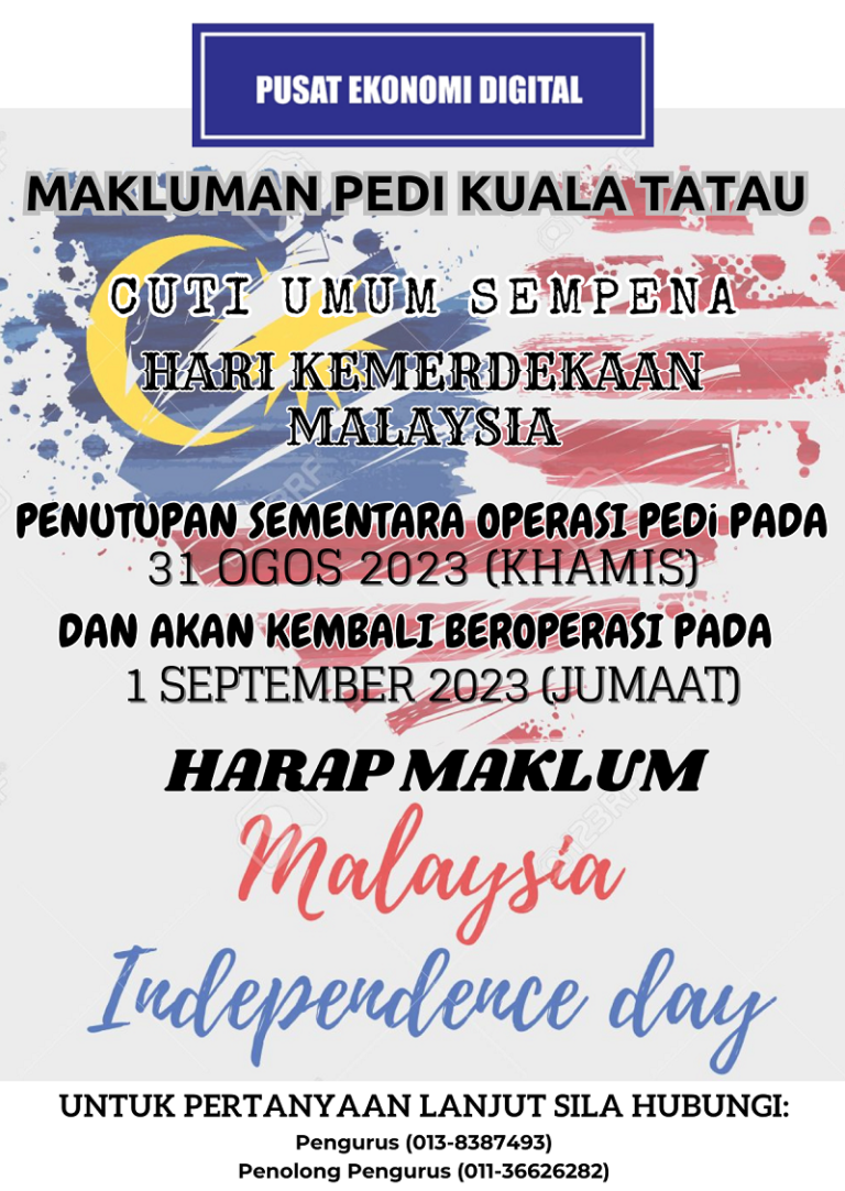 PENUTUPAN PEDi